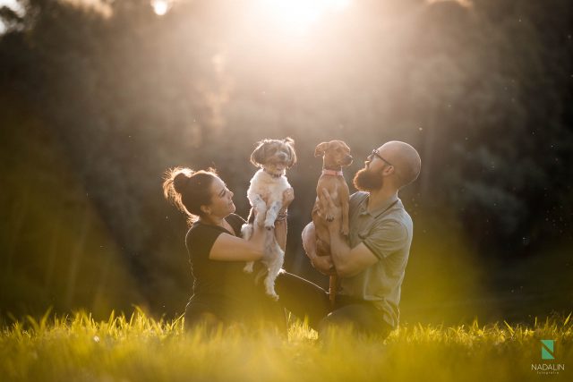 Foto em família pet - Nadalin Fotografia