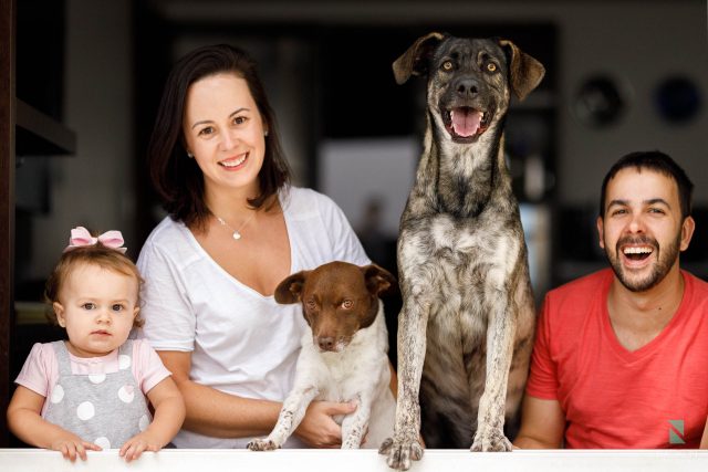 Foto em família pet - Nadalin Fotografia