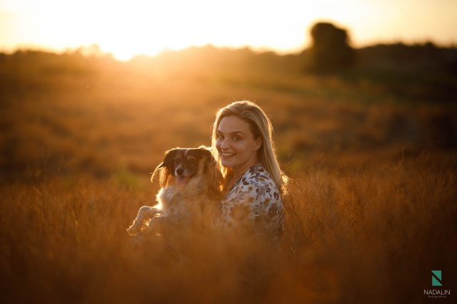 fotógrafo de cachorro